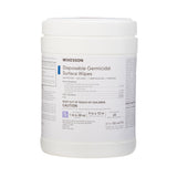 Mckesson Premoistened Surface Disinfectant Wipes Canister - BeHope