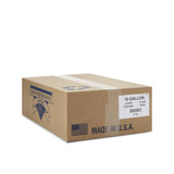 Trash Bag Colonial Bag 10 gal. Clear HDPE 8 Mic. 24 X 24 Inch X-Seal Bottom Coreless Roll