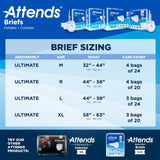 Attends® Advanced Adult Unisex Briefs with Ultimate Protection - BeHope