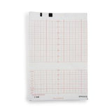 Recording Chart Paper Ge Z-fold Red Grid - Behope
