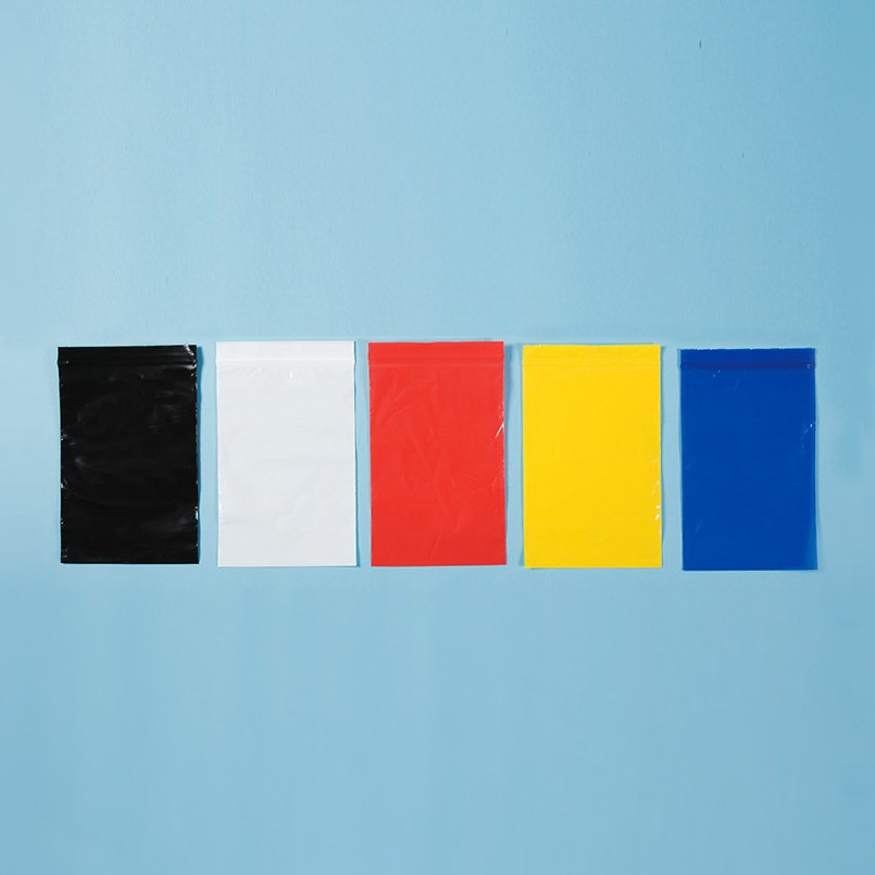 Reclosable Bag Reloc-Zippit® 6 X 9 Inch LDPE Black Zipper Closure - BeHope