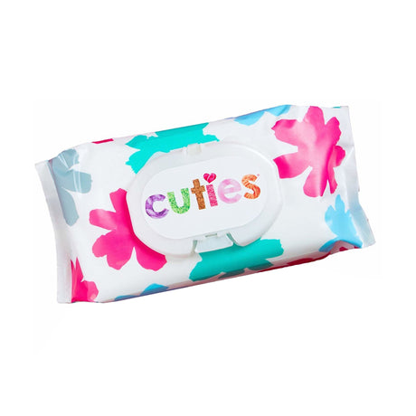 Baby Wipes Cuties® Hypoallergenic Sensitive Skin Fragrance Free - BeHope