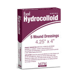 Hydrocolloid Dressing Excel Without Backing 4 X 4-1/4 Inch Square Hydrocolloid - BeHope