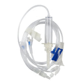 IV Pump Set Z-800 Pump 2 Ports 20 Drops / mL Drip Rate Without Filter 105 Inch Tubing Solution - BeHope