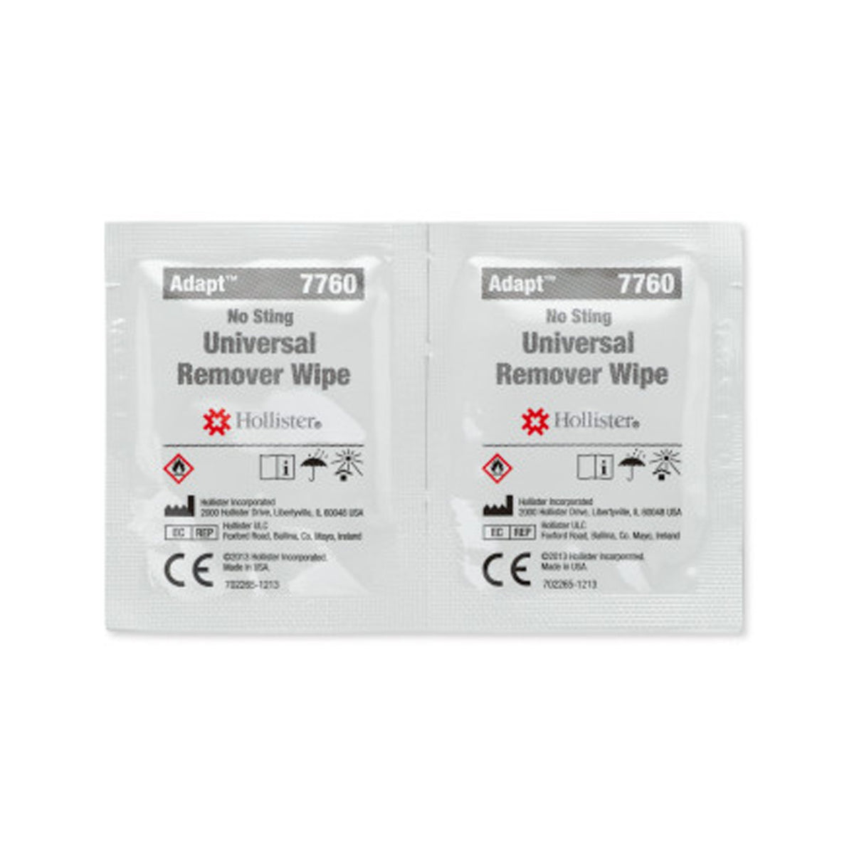 Adhesive Remover Adapt™ Wipe 50 per Box Alcohol Free - BeHope