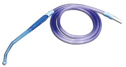 Suction Tube Handle with Tubing AMSure® Rigid Type Bulb Tip Yankauer Style Non-Vented Sterile - BeHope