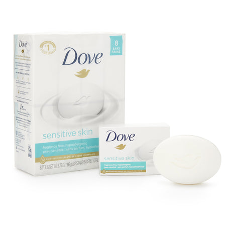 Soap Dove® Sensitive Skin Hypoallergenic Unscented Moisturizing Bar - BeHope