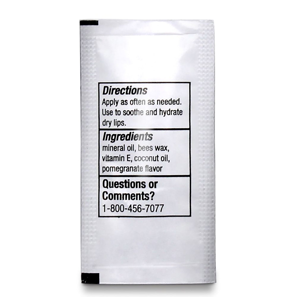 Lip Balm Safetec 0.5 Gram Individual Packet - BeHope