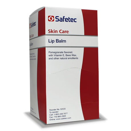 Lip Balm Safetec Pomegranate Flavored Vitamin E - BeHope