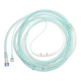 ETCO2 Nasal Cannula Softech® Plus Adult Curved Prongs 7 Foot Tubing - BeHope