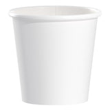 4 oz. Polyethylene Coated Paper Drinking Cup White Disposable - BeHope