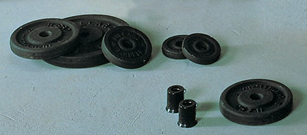 Weight Plate Set 16 Piece Set Hausmann® 2-1/2 lbs. / 5 lbs. / 10 lbs. - BeHope