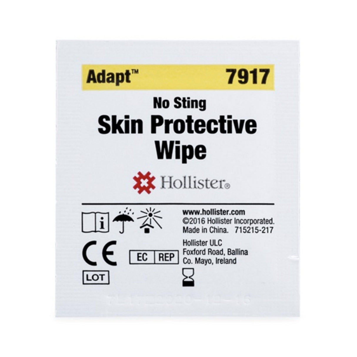 Skin Barrier Wipe Adapt™ No Sting 42% / 58% Strength Water / PVP / Butylene Glycol Individual Packet NonSterile - BeHope