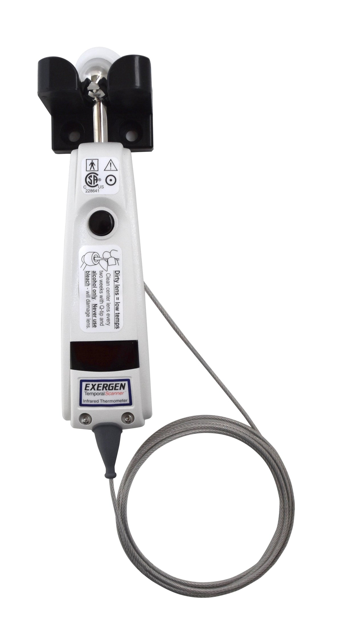 Temporal Contact Thermometer Exergen Temporal Probe Wall Mount - BeHope