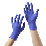 Exam Glove McKesson Confiderm® 3.0 X-Large NonSterile Nitrile Standard Cuff Length Textured Fingertips Blue Chemo Tested / Fentanyl Tested - BeHope