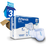 Incontinence Brief Attends® Care Advanced Adult X-Large Unisex Disposable Heavy Absorbency - BeHope