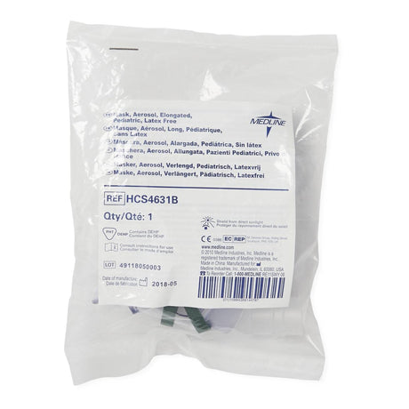 Aerosol Mask Medline Elongated Style Pediatric Adjustable Head Strap - BeHope