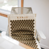 Kanjo Coconut Acupressure Mat Tan Coconut / Cotton Linen Blend / Plastic 17 X 28 Inch - BeHope