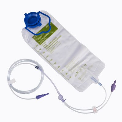 Enteral Feeding Pump Spike Bag Set Without Enfit® Transitional Adapter Kangaroo™ Joey 1000 Ml Pvc Nonsterile - Behope