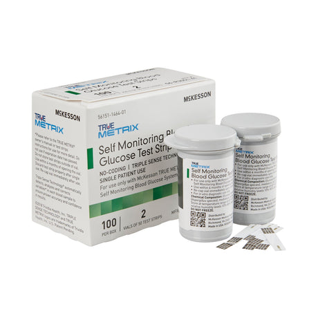 Blood Glucose Test Strips Mckesson True Metrix® Self Monitoring - BeHope