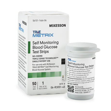 Blood Glucose Test Strips Mckesson True Metrix® Self Monitoring - BeHope