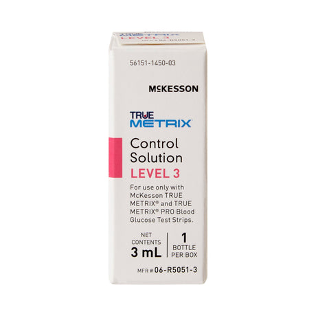 Blood Glucose Control Solution McKesson TRUE METRIX® Level 3 - BeHope