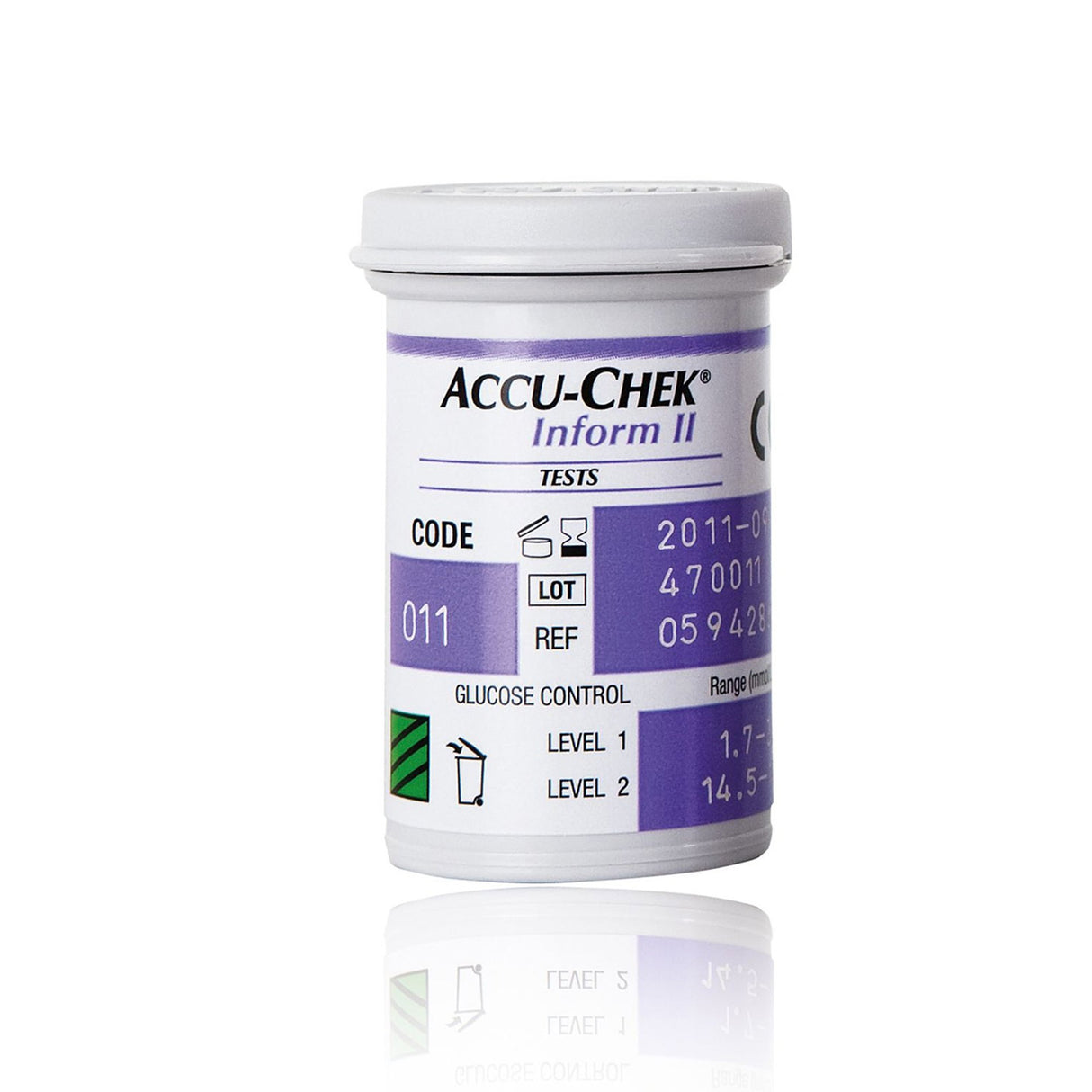 Blood Glucose Test Strips Accu-Chek® Inform II 50 Strips per Pack - BeHope