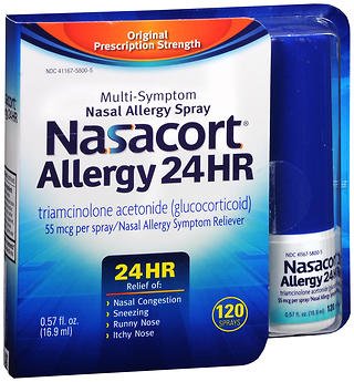 Allergy Relief Nasacort® 55 mcg Strength Nasal Spray 0.57 oz. - BeHope