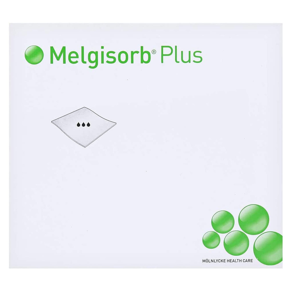 Alginate Dressing Melgisorb Plus 4 X 4 Inch Square