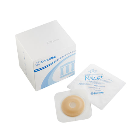 Ostomy Barrier Sur-Fit Natura® Durahesive® Moldable, Extended Wear Acrylic Tape 45 mm Flange Sur-Fit Natura® System Hydrocolloid 7/8 to 1-1/4 Inch Opening 4-1/2 X 4-1/2 Inch - BeHope