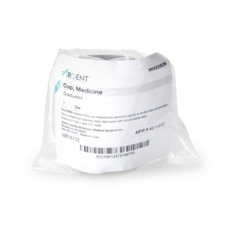 McKesson Argent™ Medicine Cup Stainless Steel Reusable Graduated Autoclavable - BeHope