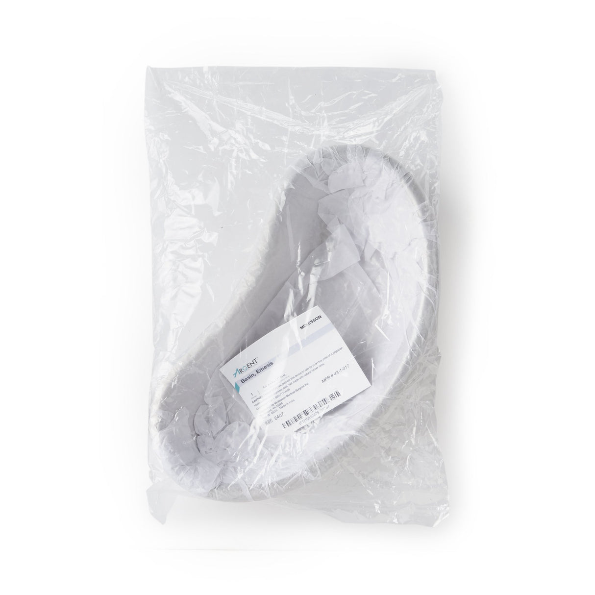 Emesis Basin McKesson Silver 20 oz. Stainless Steel Reusable - BeHope