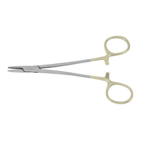 Needle Holder McKesson Argent™ Webster 5 Inch Length Smooth Jaws Finger Ring Handle - BeHope