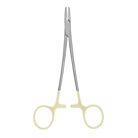 Needle Holder McKesson Argent™ Mayo-Hegar 5 Inch Length Serrated Jaws Finger Ring Handle - BeHope