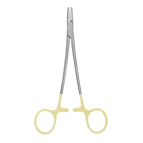 Needle Holder McKesson Argent™ Mayo-Hegar 6 Inch Length Serrated Jaws Finger Ring Handle - BeHope