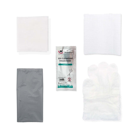 Intermittent Catheter Tray EZ-Advancer® Soft Straight Tip 14 Fr. Without Balloon Vinyl - BeHope