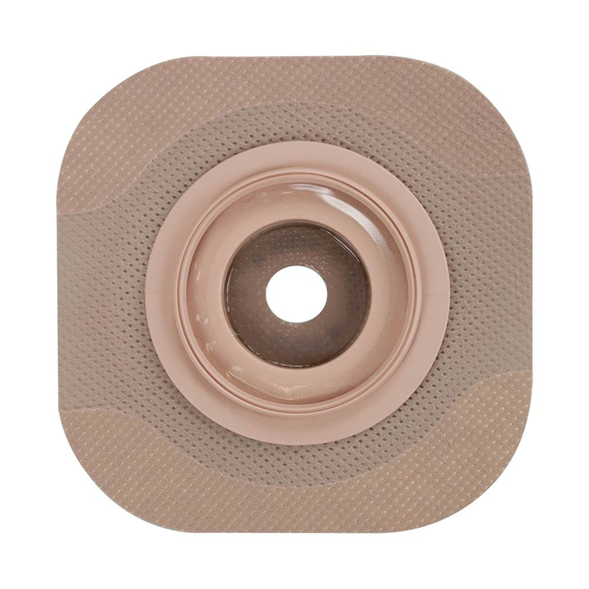Ostomy Barrier New Image™ CeraPlus™ Trim to Fit, Extended Wear Adhesive Tape Borders 70 mm Flange Blue Code System Up to 2 Inch Opening - BeHope