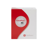 Ostomy Barrier New Image™ CeraPlus™ Trim to Fit, Extended Wear Adhesive Tape Borders 70 mm Flange Blue Code System Up to 2 Inch Opening - BeHope