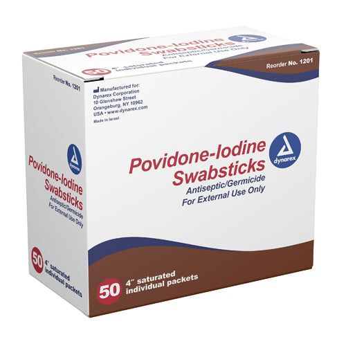 Bâtonnets de povidone iodée Bx/50