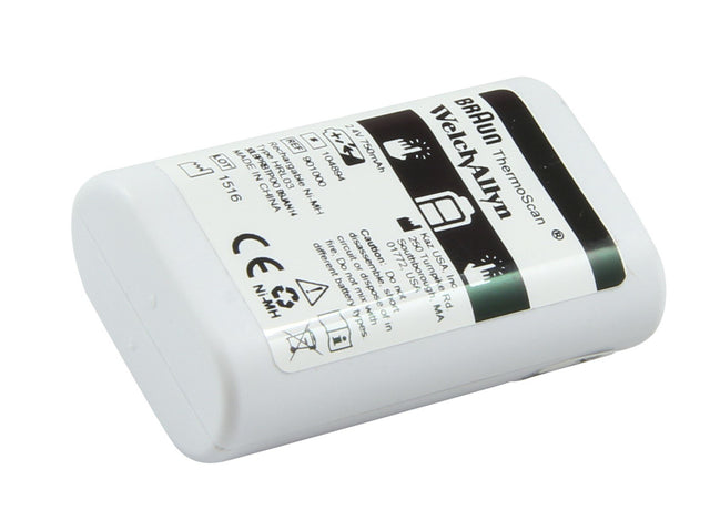 Welch Allyn® NiCd Battery Pack for Braun Thermoscan® Pro 6000 Ear Thermometer - BeHope