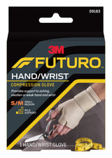 Support Glove 3M™ Futuro™ Fingerless Small / Medium Over-the-Wrist Length Ambidextrous - BeHope