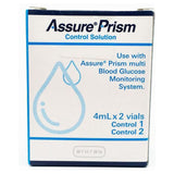 Diabetes Management Test Control Set Assure® Prism Blood Glucose Test 2 Levels - BeHope