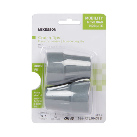McKesson Crutch Tip For Crutch with 7/8 Inch Diameter - BeHope