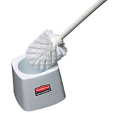 Toilet Bowl Brush Holder Rubbermaid 5 Inch, White, Polypropylene - BeHope