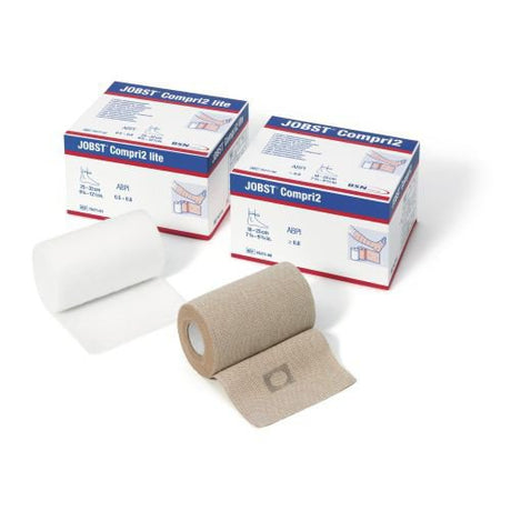 2 Layer Compression Bandage System JOBST® Compri2 Lite 7-1/8 to 9-3/4 Inch Length No Closure Tan NonSterile 20 to 30 mmHg - BeHope