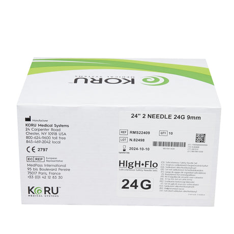 Sub-q Infusion Set High-flo™2 Flexible Flying Hinge Without Port - BeHope