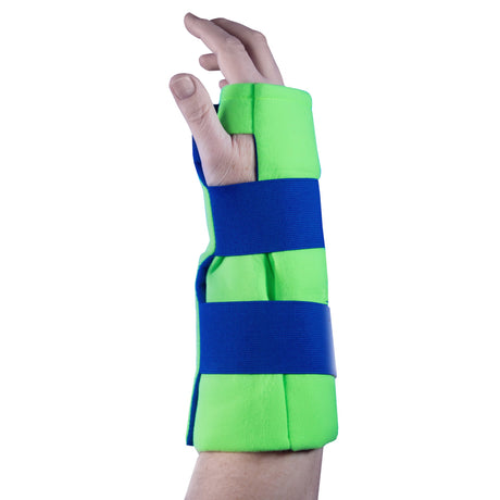 Cold Pack with Wrap Polar Ice® Wrist / Elbow One Size Fits Most 10 X 16 Inch Nylon / Polyester / Water Reusable - BeHope