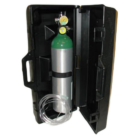 Oxy-uni-pak Portable Oxygen Cylinder Kit with Carrying Case - BeHope