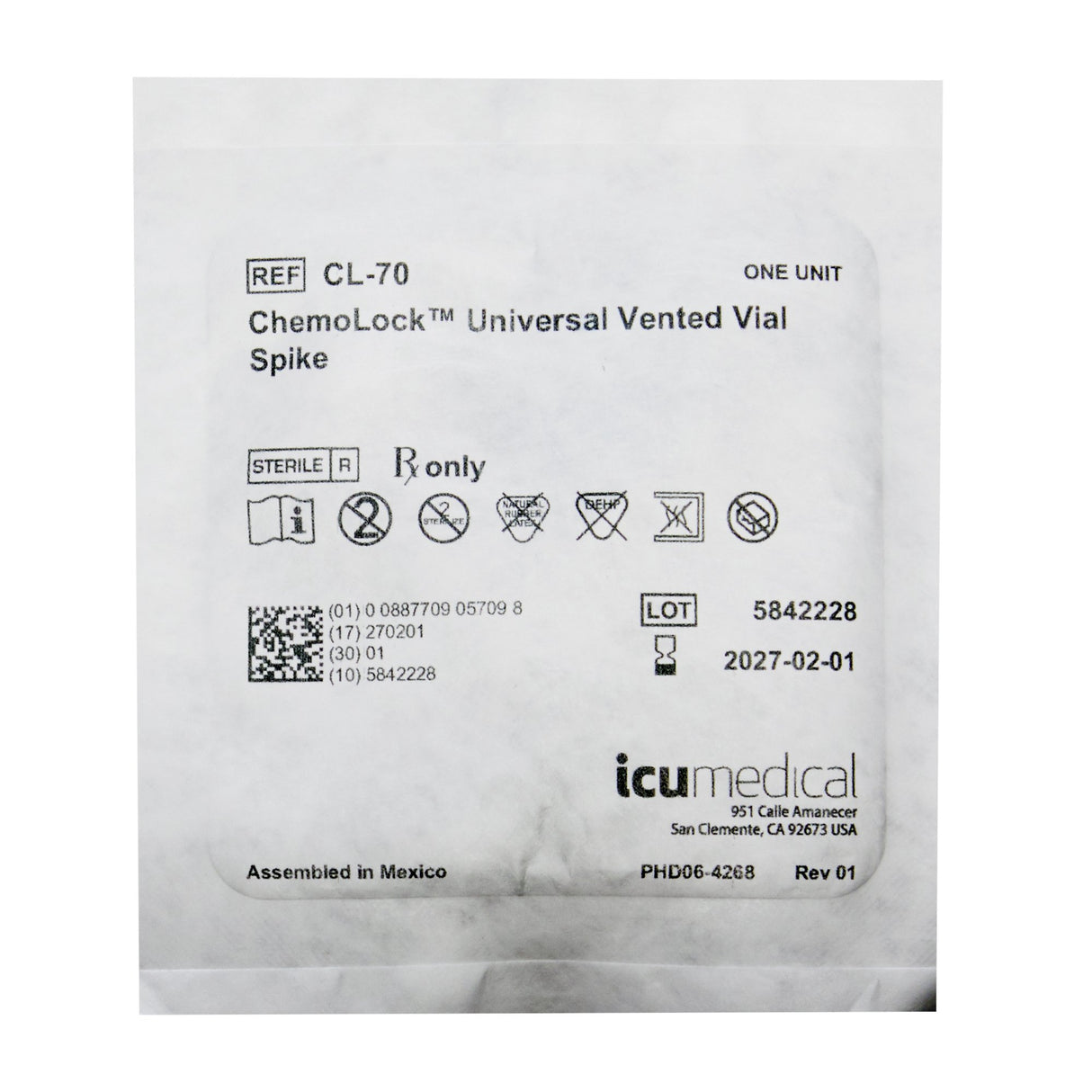 Vial Spike ChemoLock® - BeHope