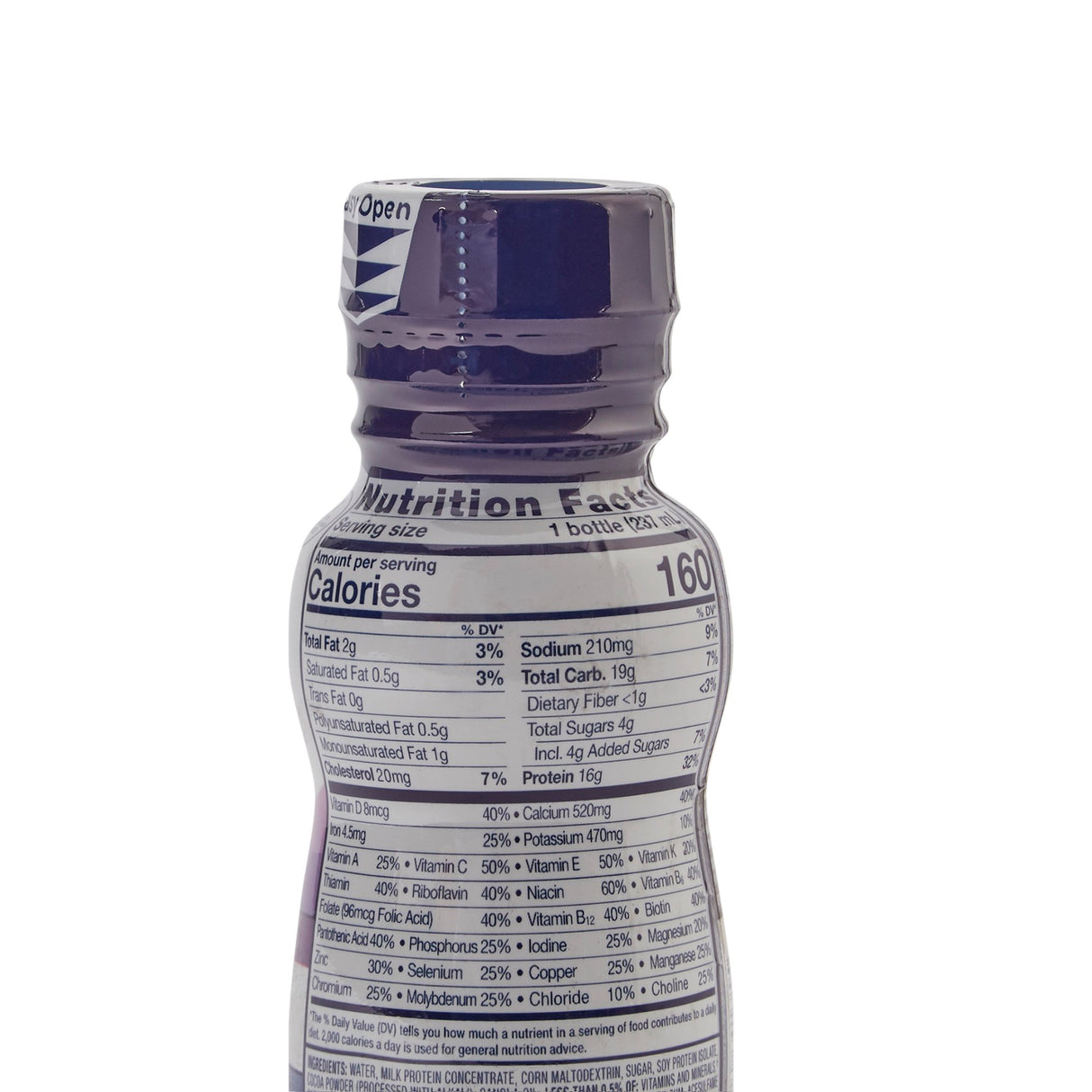 Oral Supplement Ensure® High Protein Therapeutic Nutrition Shake Chocolate Flavor Liquid 8 oz. Bottle - BeHope